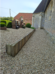 Village de Surville - Normandie : Travaux de maçonnerie